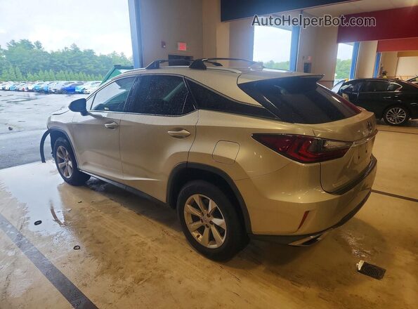 2T2BZMCAXHC083038 2017 LEXUS RX Silver Задня ліва чверть