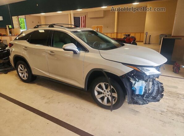 2T2BZMCAXHC083038 2017 LEXUS RX Silver Передня права чверть
