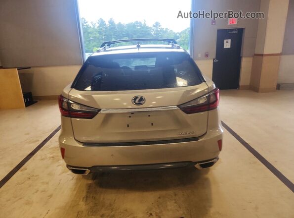 2T2BZMCAXHC083038 2017 LEXUS RX Silver Вид ззаду