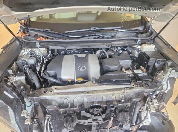 2T2BZMCAXHC083038 2017 LEXUS RX Silver Вид підкапотного простору