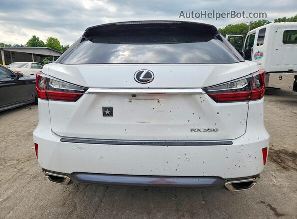 2T2BZMCAXHC088949 2017 LEXUS RX Белый Вид сзади