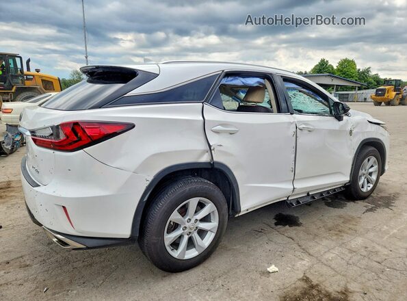 2T2BZMCAXHC088949 2017 LEXUS RX Белый Задняя правая четверть