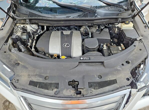 2T2BZMCAXHC088949 2017 LEXUS RX Белый Вид задней части салона