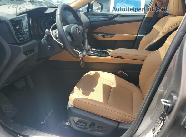 2T2GGCEZ9SC071043 2025 LEXUS NX Gray Вид салону спереду