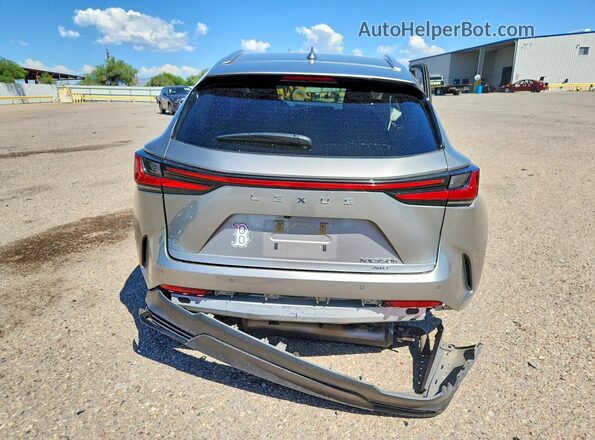 2T2GKCEZ8NC003156 2022 LEXUS NX Silver Rear view