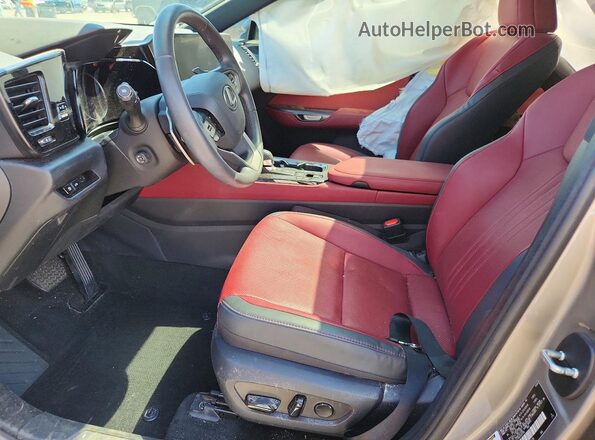 2T2GKCEZ8NC003156 2022 LEXUS NX Silver Front interior view