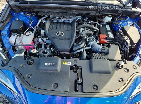 2T2HGCEZ2PC031012 2023 LEXUS NX Blue Շարժիչի բաժամունքի տեսք