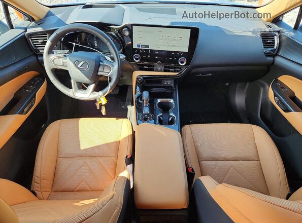 2T2HGCEZ2PC031012 2023 LEXUS NX Blue Առջևի վահանակի տեսք