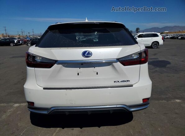 2T2HGMDA1NC091765 2022 LEXUS RX White Widok z tyłu