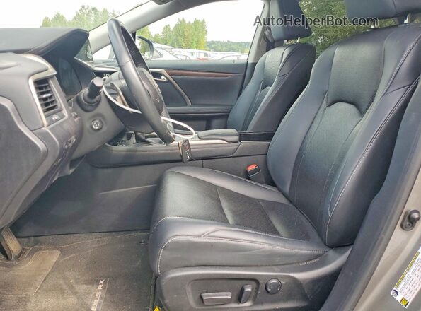 2T2HGMDA4NC089525 2022 LEXUS RX Gold Вид салону спереду