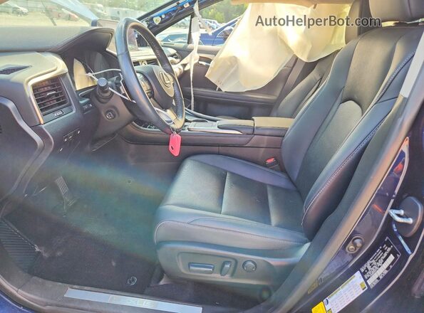 2T2HGMDA7NC077109 2022 LEXUS RX Blue Widok wnętrza z przodu