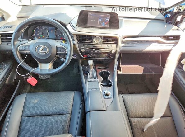 2T2HGMDA7NC077109 2022 LEXUS RX Blue Widok deski rozdzielczej