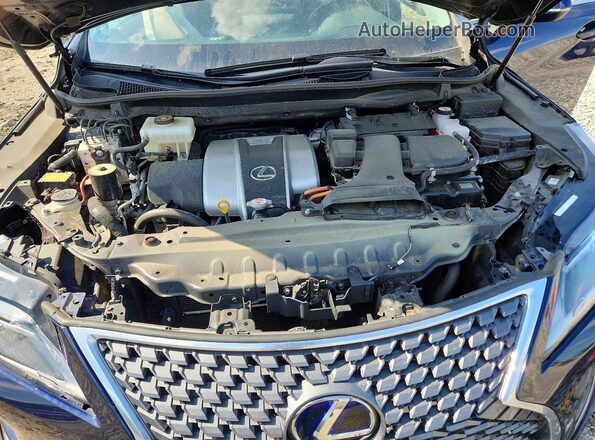 2T2HGMDA7NC077109 2022 LEXUS RX Blue Widok wnętrza z tyłu
