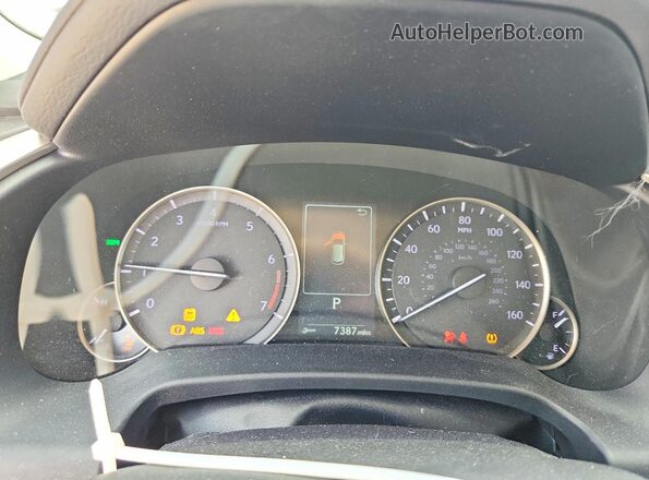 2T2HZMAA0MC201136 2021 LEXUS RX Gray Вид щитка приладів