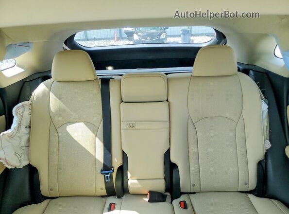 2T2HZMAA7NC253171 2022 LEXUS RX Tan Vista de los asientos traseros
