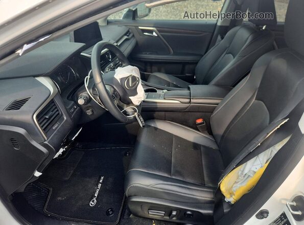 2T2HZMDA1NC319760 2022 LEXUS RX White Вид салону спереду
