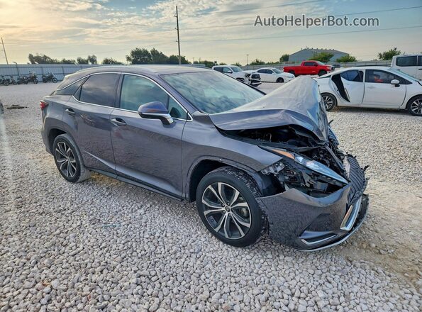 2T2HZMDA4MC291886 2021 LEXUS RX Серый Передняя правая четверть