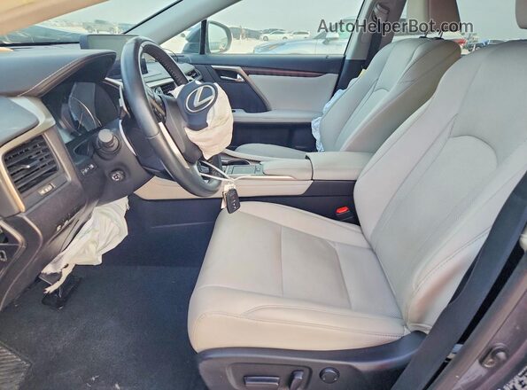2T2HZMDA4MC291886 2021 LEXUS RX Серый Вид салона спереди