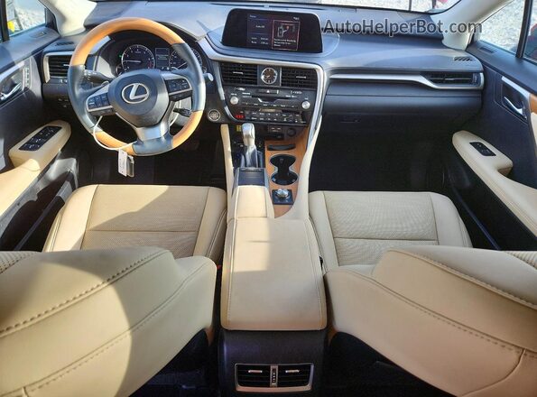 2T2HZMDA5MC290441 2021 LEXUS RX Red Առջևի վահանակի տեսք