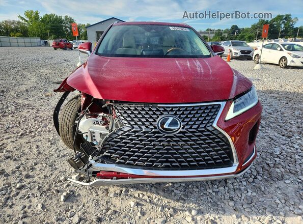 2T2HZMDA5MC290441 2021 LEXUS RX Red Դիմացի տեսք