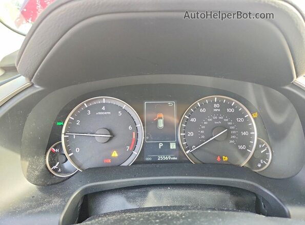 2T2HZMDA5MC290441 2021 LEXUS RX Red Սարքավորումների վահանակի տեսք