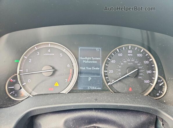 2T2HZMDA6MC297866 2021 LEXUS RX Черный Вид щитка приборов