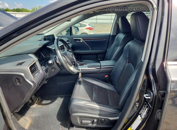 2T2HZMDA8MC278137 2021 LEXUS RX Black Սալոնի դիմացի տեսք