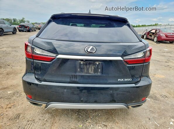 2T2HZMDA8MC278137 2021 LEXUS RX Black Հետևի տեսք