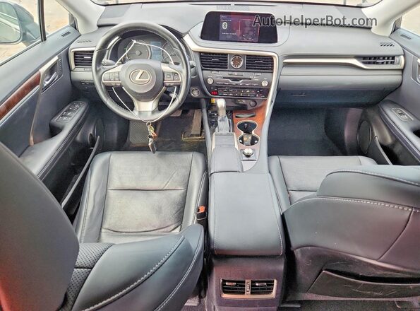 2T2HZMDA8MC278137 2021 LEXUS RX Black Առջևի վահանակի տեսք