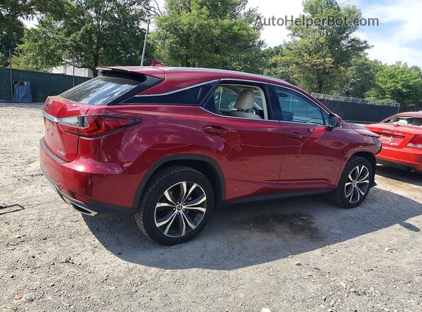 2T2HZMDA9NC348830 2022 LEXUS RX Красный Задняя правая четверть