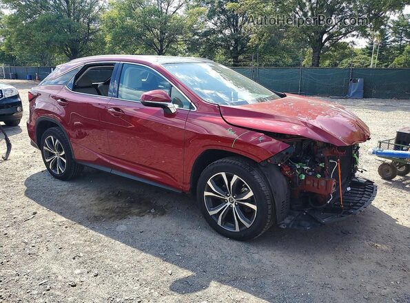 2T2HZMDA9NC348830 2022 LEXUS RX Красный Передняя правая четверть
