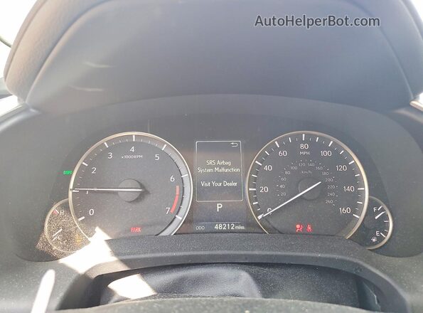 2T2HZMDA9NC348830 2022 LEXUS RX Красный Вид щитка приборов