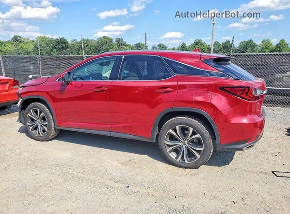 2T2HZMDA9NC348830 2022 LEXUS RX Красный Задняя левая четверть