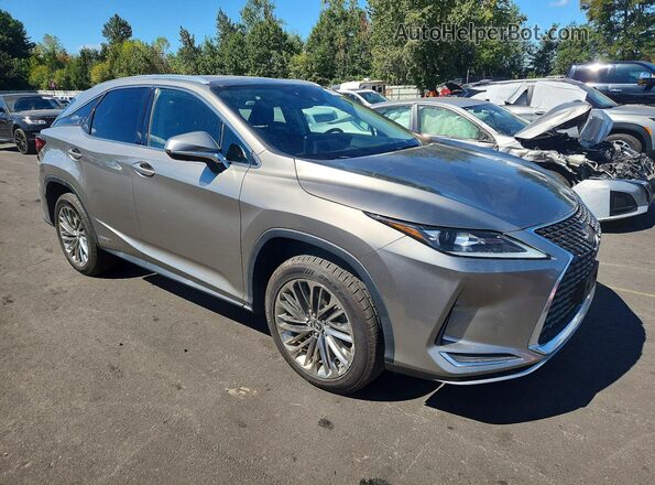 2T2JGMDA3LC044607 2020 LEXUS RX Silver Przód prawy