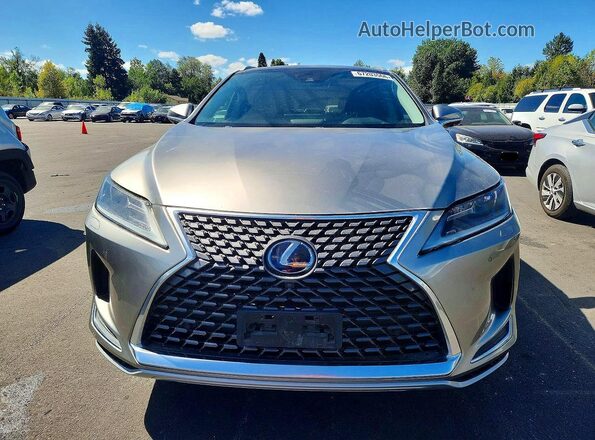 2T2JGMDA3LC044607 2020 LEXUS RX Silver Widok z przodu