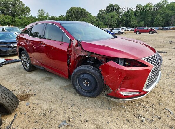 2T2JGMDA8NC079419 2022 LEXUS RX Red Przód prawy