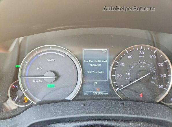 2T2JGMDA8NC079419 2022 LEXUS RX Red Widok zestawu wskaźników
