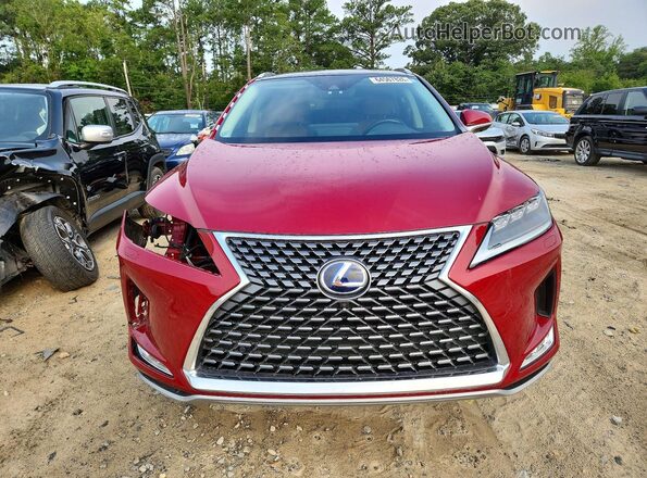 2T2JGMDA8NC079419 2022 LEXUS RX Red Widok z przodu