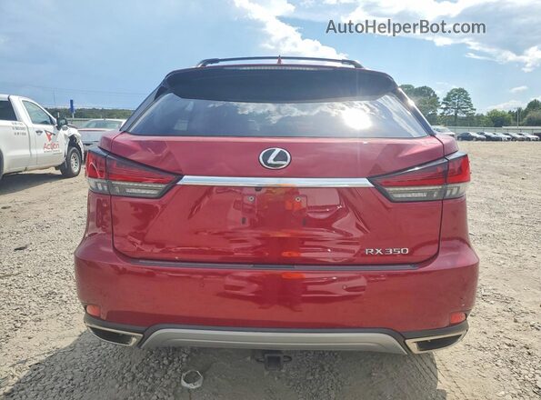 2T2JZMAA9NC225177 2022 LEXUS RX Red Widok z tyłu