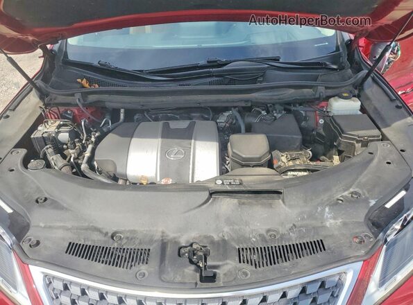 2T2JZMAA9NC225177 2022 LEXUS RX Red Widok komory silnika