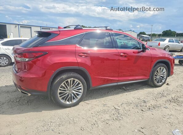 2T2JZMAA9NC225177 2022 LEXUS RX Red Tył prawy