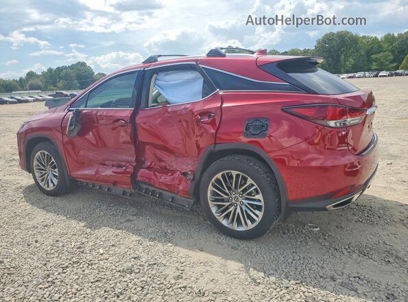 2T2JZMAA9NC225177 2022 LEXUS RX Red Tył lewy