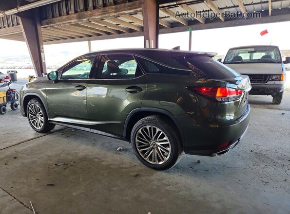 2T2JZMDA4MC282848 2021 LEXUS RX Green Tył lewy