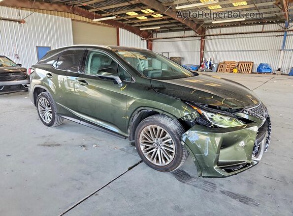2T2JZMDA4MC282848 2021 LEXUS RX Green Przód prawy