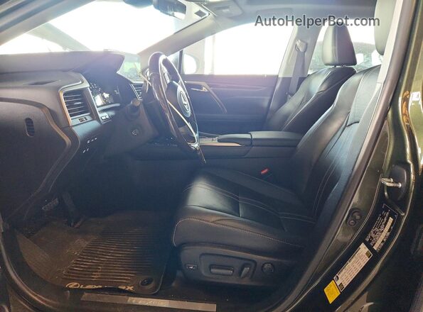 2T2JZMDA4MC282848 2021 LEXUS RX Green Widok wnętrza z przodu