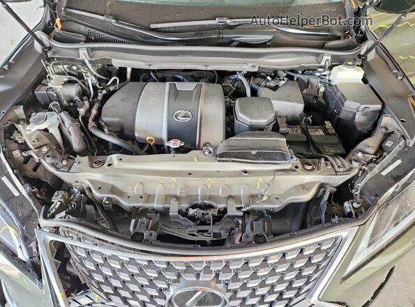 2T2JZMDA4MC282848 2021 LEXUS RX Green Widok komory silnika