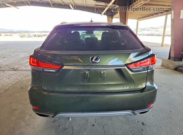 2T2JZMDA4MC282848 2021 LEXUS RX Green Widok z tyłu