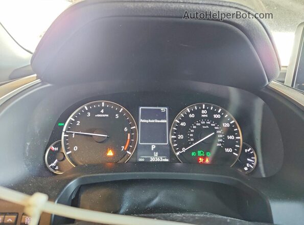2T2JZMDA4MC282848 2021 LEXUS RX Green Widok zestawu wskaźników