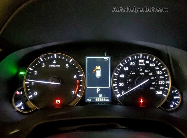 2T2JZMDA9LC257328 2020 LEXUS RX Silver Սարքավորումների վահանակի տեսք