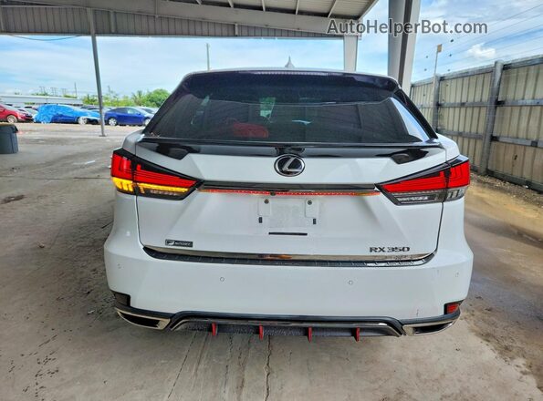 2T2SZMAA1LC180768 2020 LEXUS RX White Հետևի տեսք